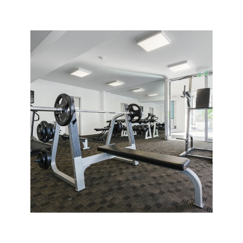 RENDL STRUCTURAL LED 55x55 prisadená biela 230V LED 48W 3000K R13711