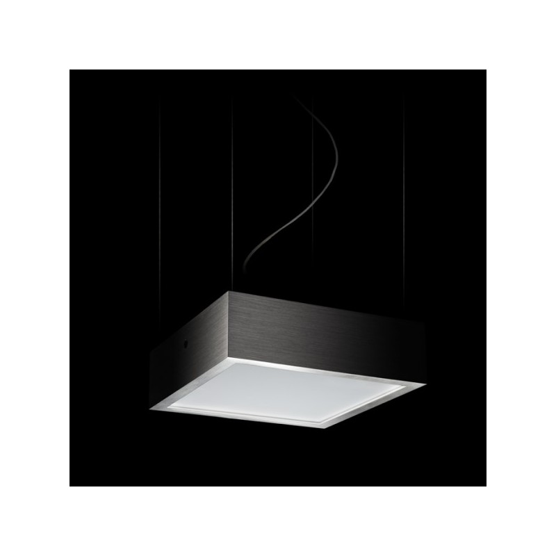 RENDL STRUCTURAL LED 20x20 závesná česaný hliník 230V LED 12W 3000K R13709