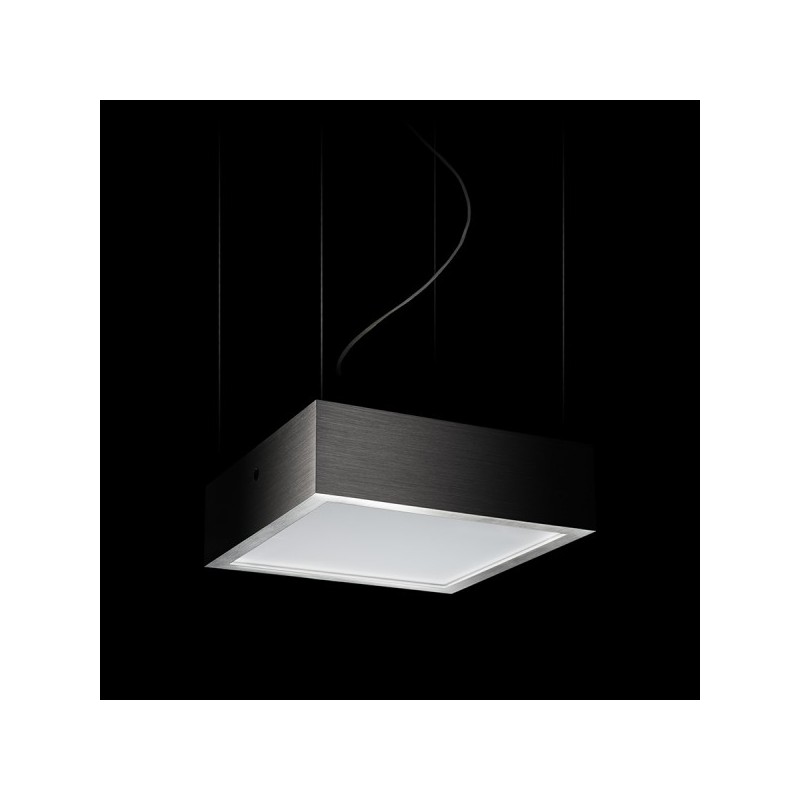 RENDL STRUCTURAL LED 20x20 závesná česaný hliník 230V LED 12W 3000K R13709