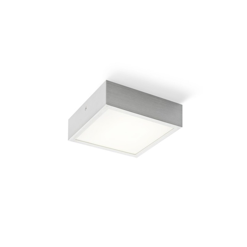 RENDL STRUCTURAL LED 20x20 prisadená česaný hliník 230V LED 12W 3000K R13708