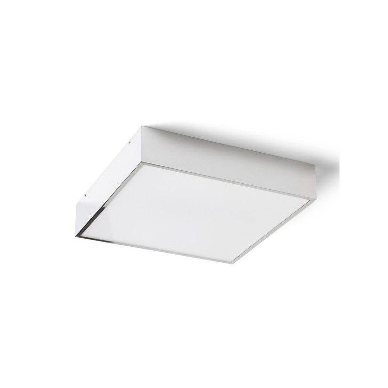 RENDL MERANO LED 30 stropná  chróm/matný akrylát 230V LED 16W IP44  3000K R13697