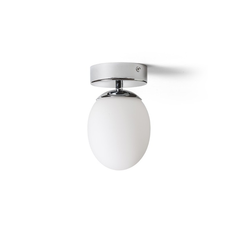 RENDL MERINGUE 11 stropná  opálové sklo/chróm 230V LED G9 9W IP44 R13689