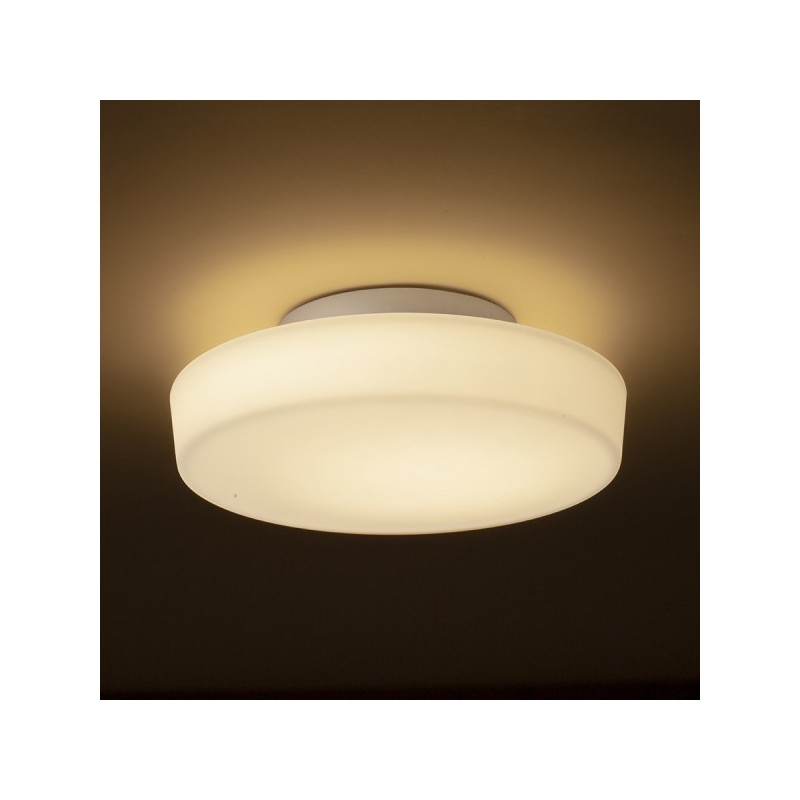 RENDL ZARA LED 26 stropná opálové sklo/chróm 230V LED 12W IP44 3000K R13686