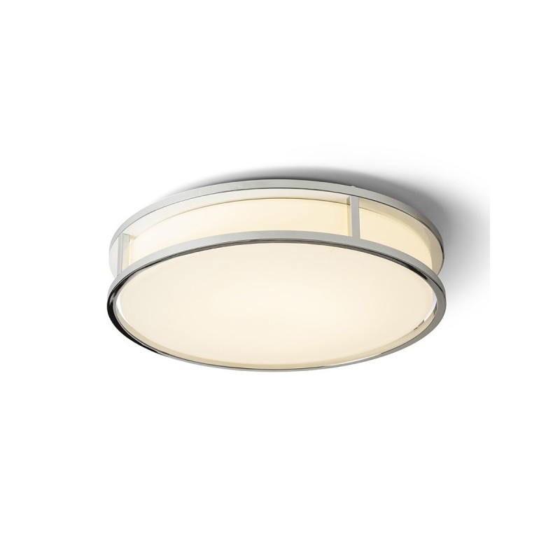 RENDL GRANDE LED 35 stropná opálové sklo/chróm 230V LED 24W IP44 3000K R13678