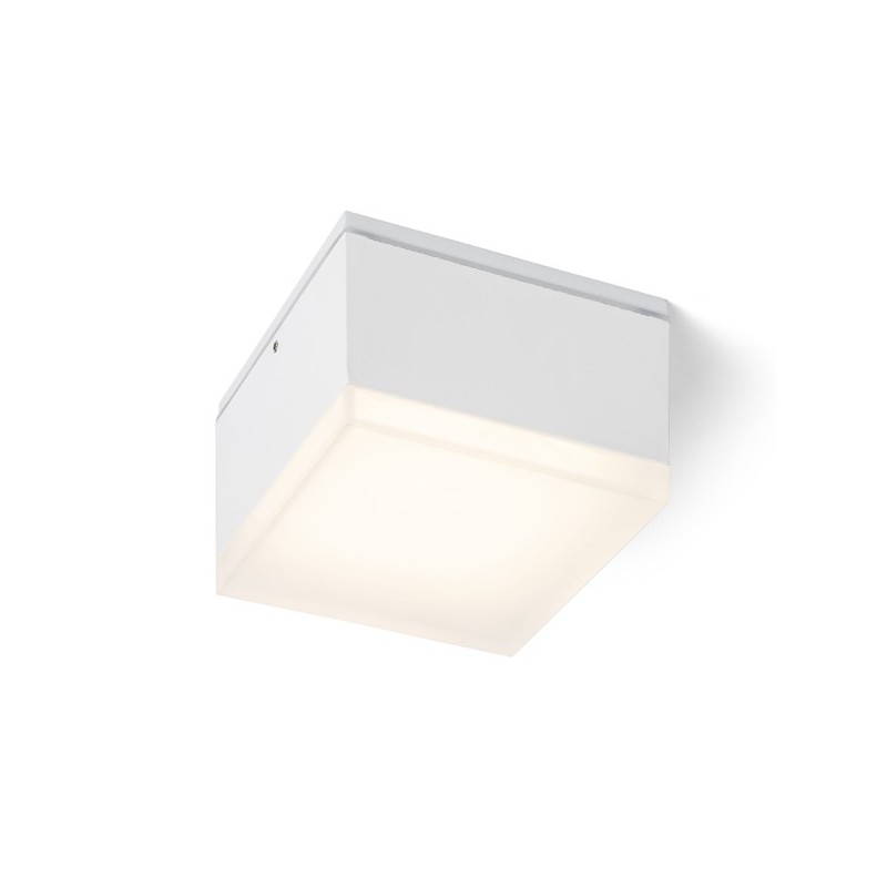 RENDL ORIN SQ stropná biela satinovaný akrylát 230V LED 10W IP54 3000K R13628