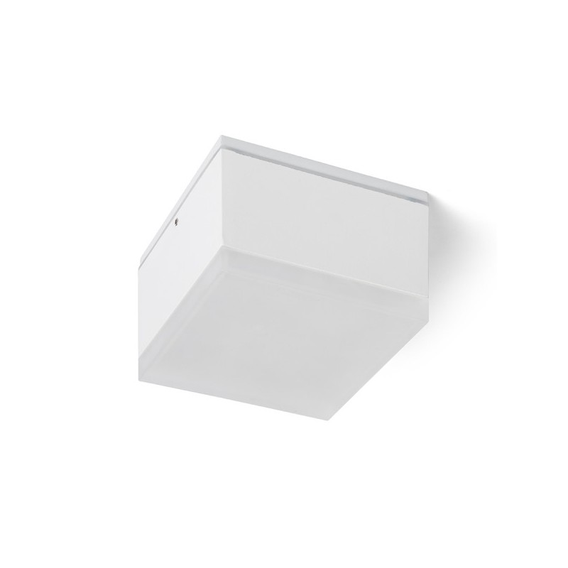 RENDL ORIN SQ stropná biela satinovaný akrylát 230V LED 10W IP54 3000K R13628