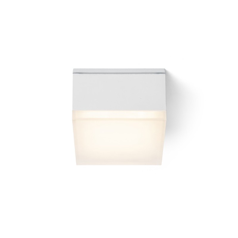 RENDL ORIN SQ stropná biela satinovaný akrylát 230V LED 10W IP54 3000K R13628