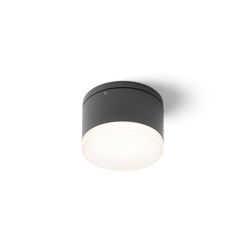RENDL ORIN R stropná antracitová satinovaný akrylát 230V LED 10W IP54 3000K R13627