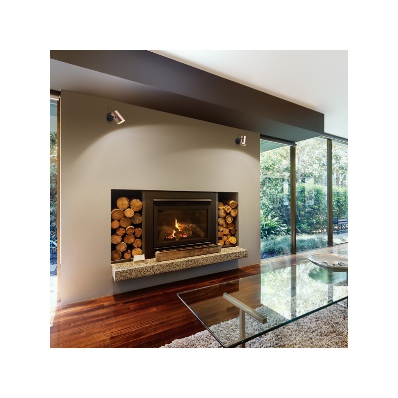 RENDL HAREN prisadená meď/čierna 230V E27 15W R13612