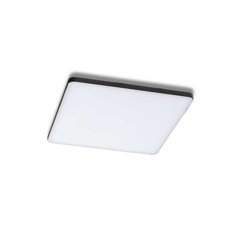 RENDL BJORK SQ 20 zápustné svietidlo čierna 230V LED 18W 3000K R13591