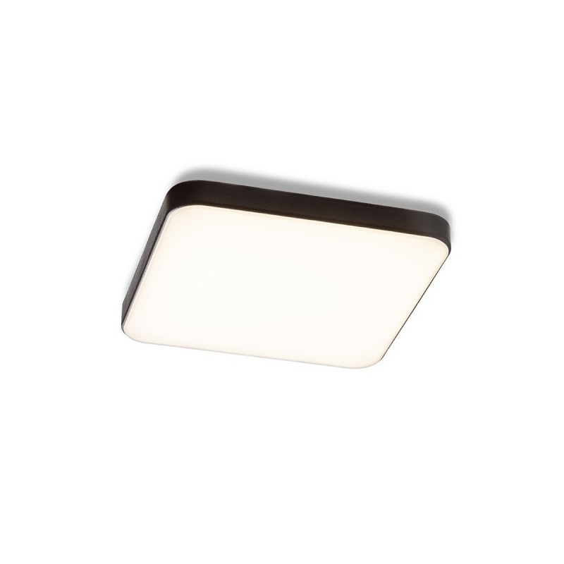 RENDL BJORK SQ 9 zápustné svietidlo čierna 230V LED 6W 3000K R13589