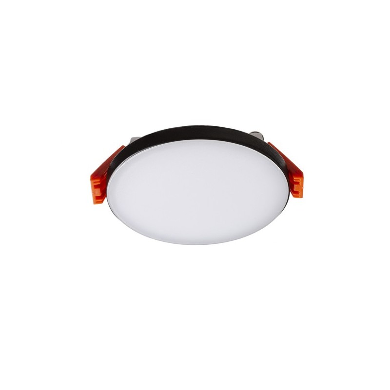 RENDL BJORK R 9 zápustné svietidlo čierna 230V LED 6W 3000K R13583