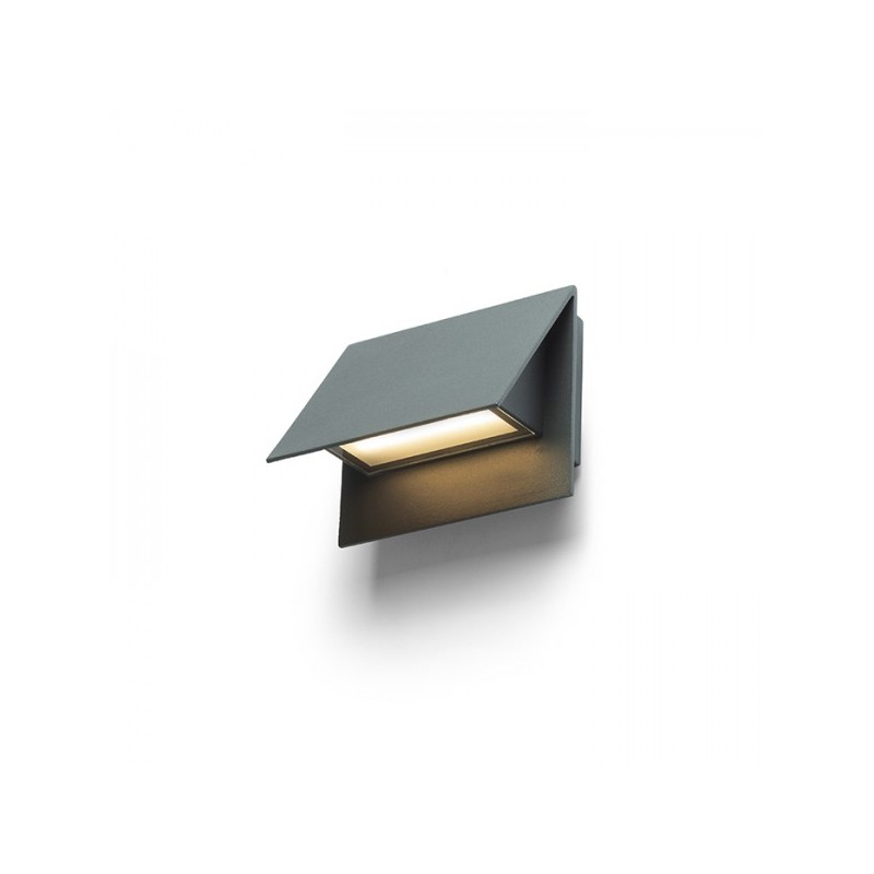 RENDL GERI nástenná antracitová  230V LED 5W IP54  3000K R13561