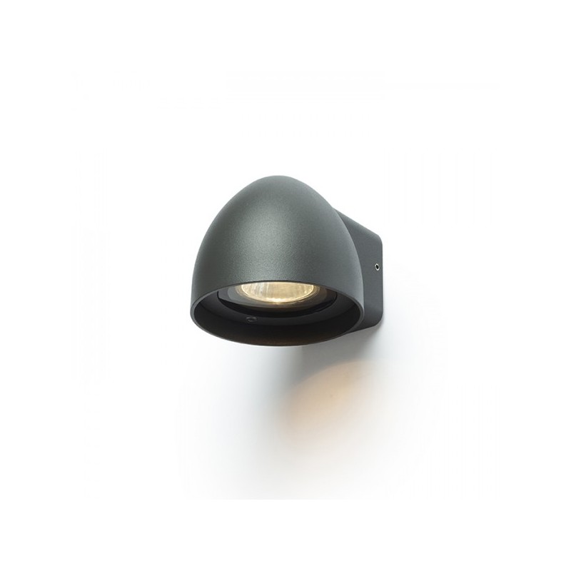 RENDL BOURDON nástenná antracitová  230V GU10 35W IP54 R13559