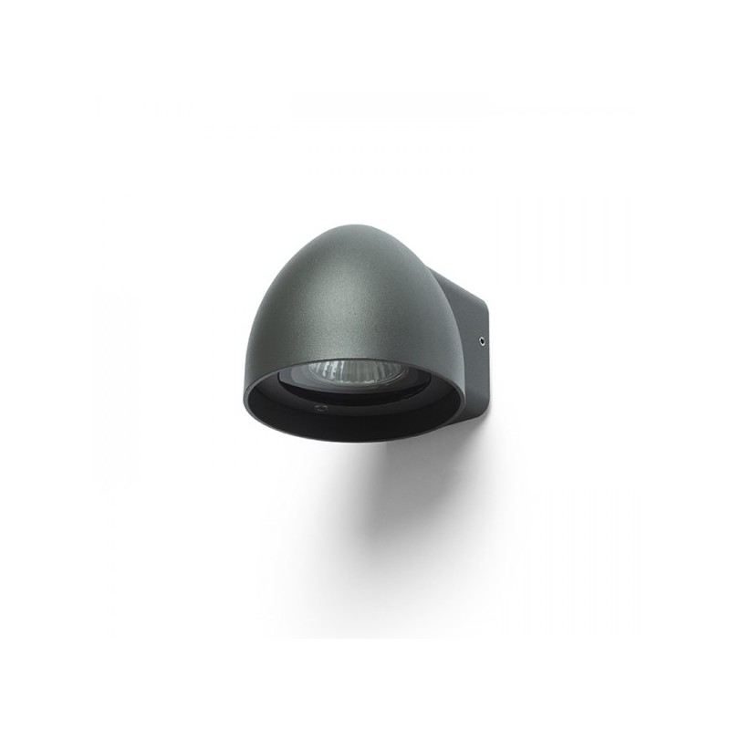 RENDL BOURDON nástenná antracitová  230V GU10 35W IP54 R13559