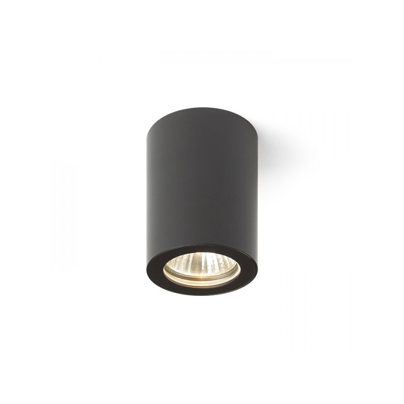 RENDL LOLA 88 stropná čierna  230V GU10 15W IP54 R13542