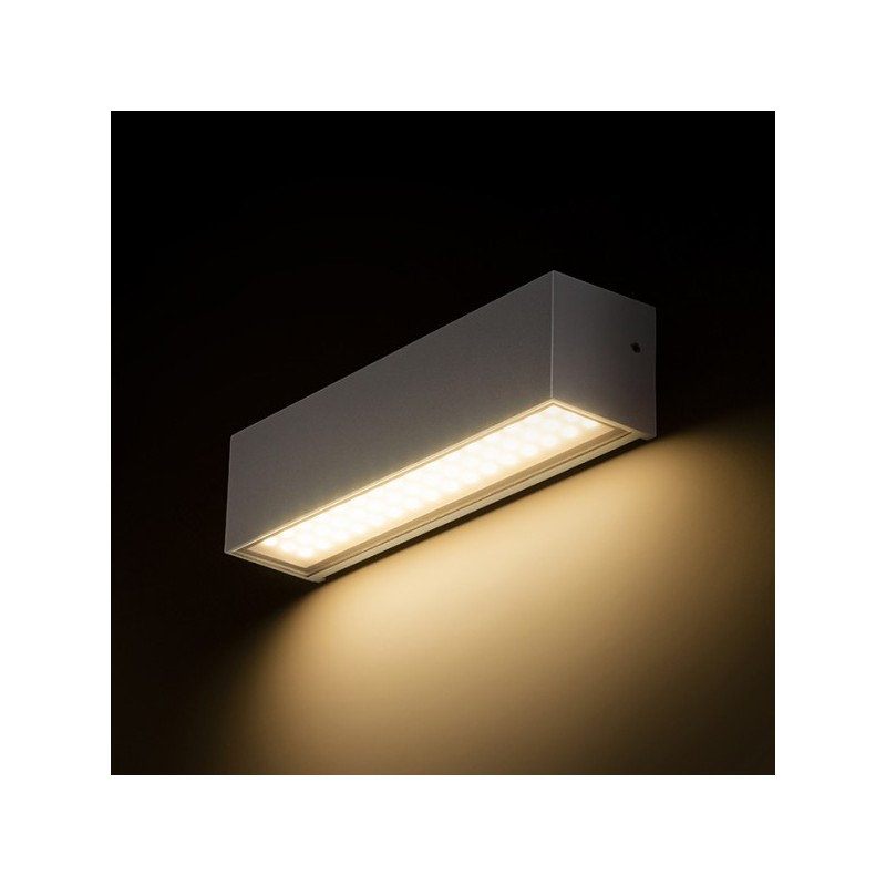 RENDL CAMARGUE nástenná striebornosivá satinované sklo 230V LED 6W IP65  3000K R13527