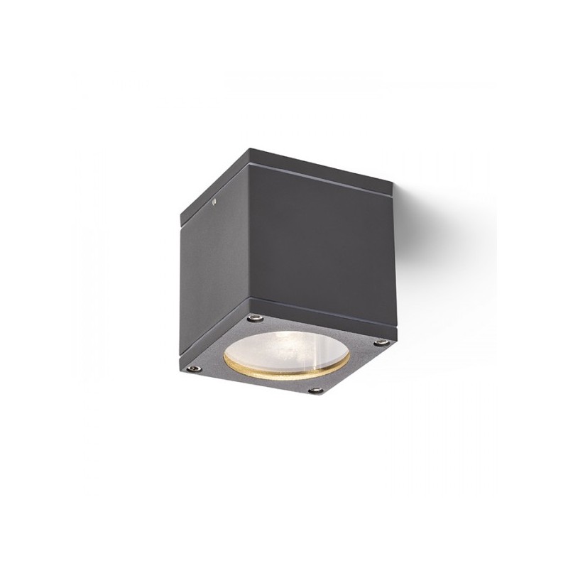 RENDL RODGE stropná antracitová  230V GU10 35W IP54 R13511