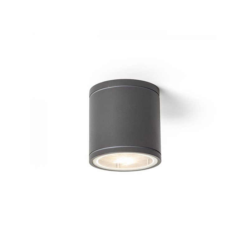 RENDL LIZZI stropná antracitová  230V GU10 35W IP54 R13507