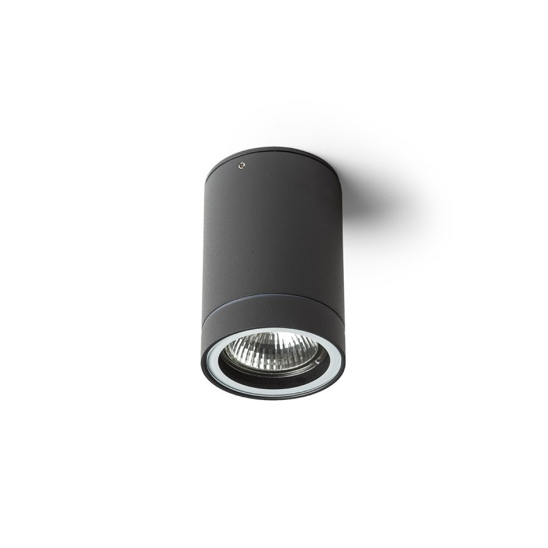 RENDL SAMMY stropná antracitová  230V LED GU10 15W IP54 R13452