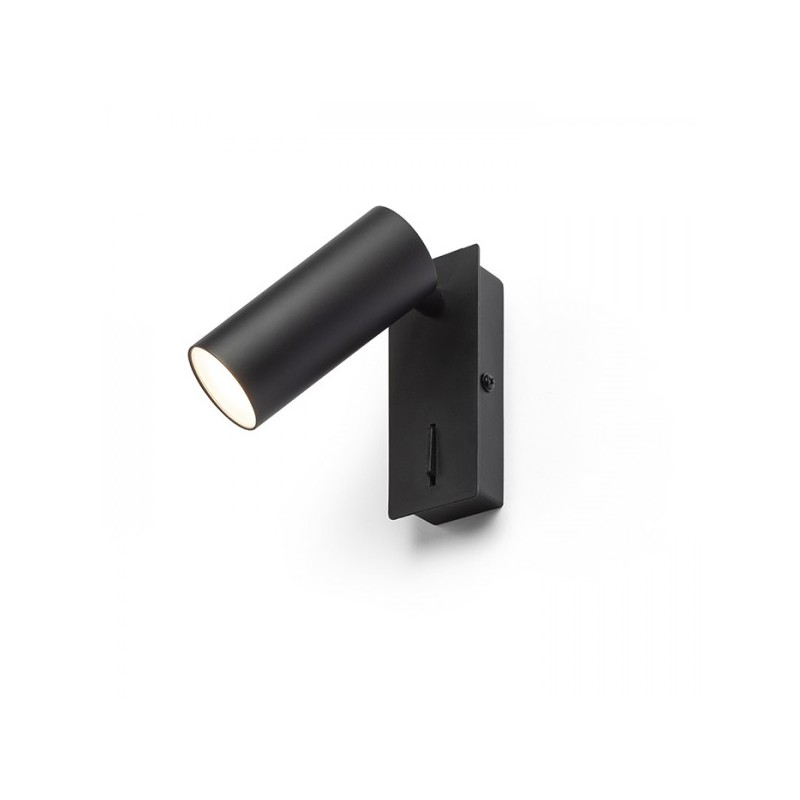 RENDL TAPIO I SQ nástenná čierna  230V LED 4.5W  3000K R13423