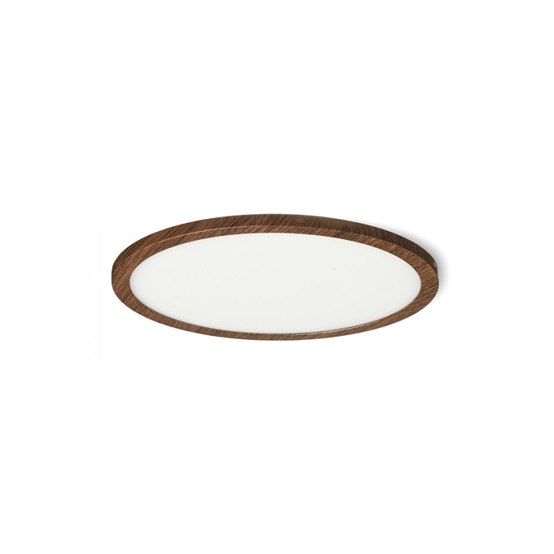 RENDL HUE R 17 zápustné svietidlo dekor tmavý orech 230V LED 18W 3000K R13401