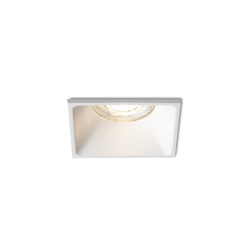 RENDL ZURI SQ zápustné svietidlo biela 230V GU10 35W R13390