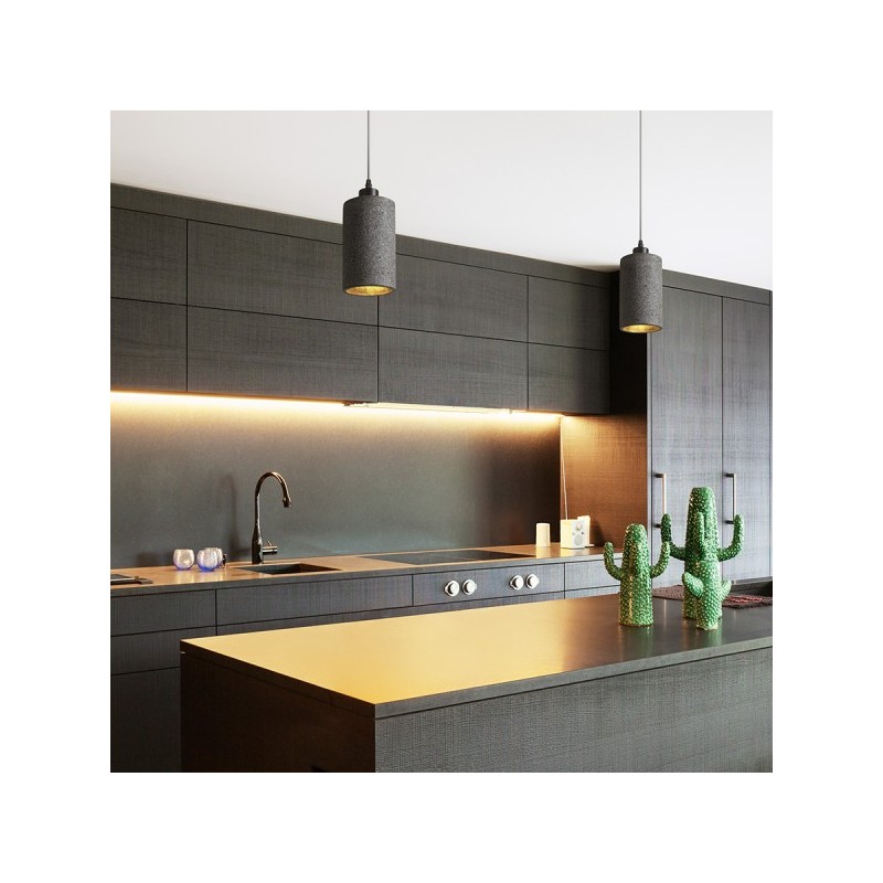 RENDL CAMINO závesná  cement 230V E27 28W R13297