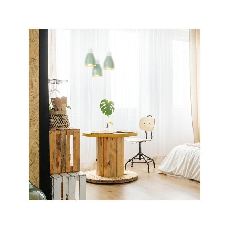 RENDL FRUTTI závesná zelená keramika 230V E27 28W R13290