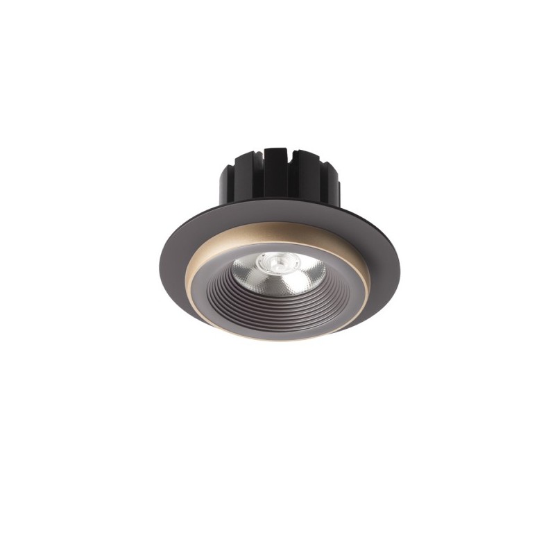 RENDL SHARM R I zápustné svietidlo hnedá/perlová zlatá 230V LED 10W 24° 3000K R13237
