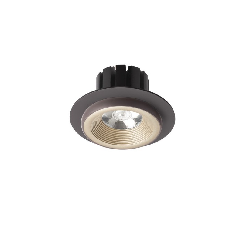 RENDL SHARM R I zápustné svietidlo perlová zlatá/hnedá 230V LED 10W 24° 3000K R13236
