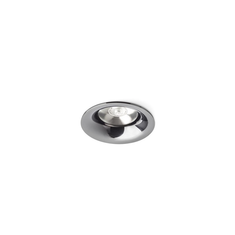 RENDL SHARM BASE zápustné svietidlo čierny chróm 230V LED 10W 24° 3000K R13227