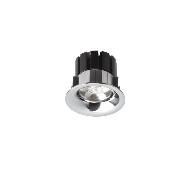 RENDL SHARM BASE zápustné svietidlo chróm 230V LED 10W 24° 3000K R13225