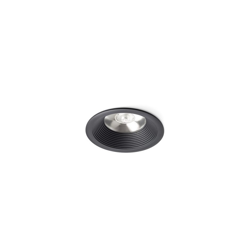 RENDL SHARM BASE zápustné svietidlo čierna 230V LED 10W 24° 3000K R13224