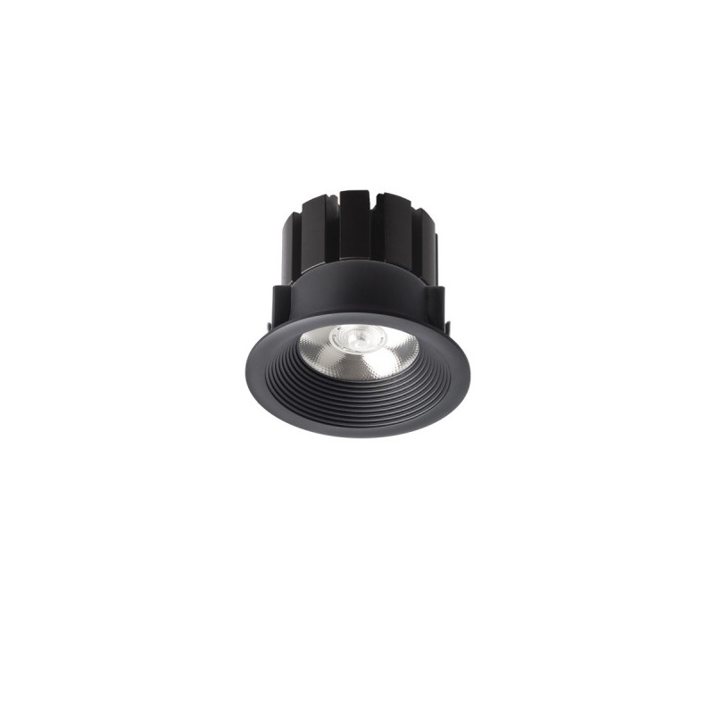 RENDL SHARM BASE zápustné svietidlo čierna 230V LED 10W 24° 3000K R13224