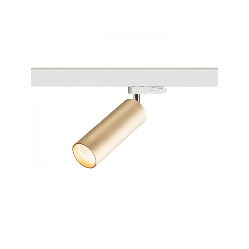 RENDL MAVRO DIMM pre trojokruh.lištu zlatá  230V LED 12W 38°  3000K R13172