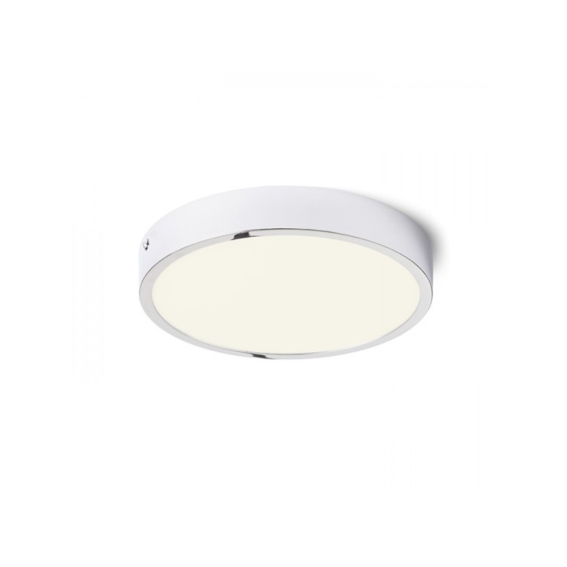 RENDL HUE R 22 DIMM stropná  chróm 230V LED 24W  3000K R13080