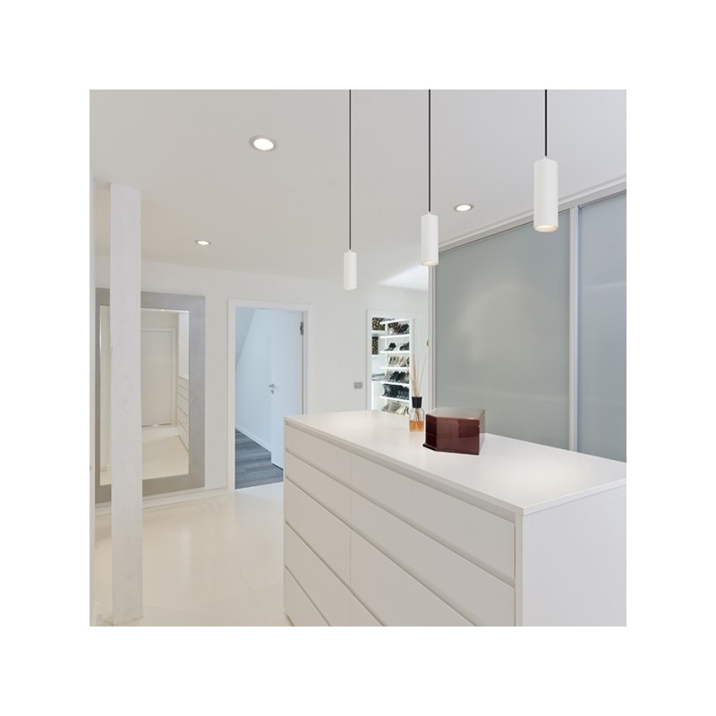 RENDL MAVRO závesná biela  230V LED 12W 38°  3000K R12990