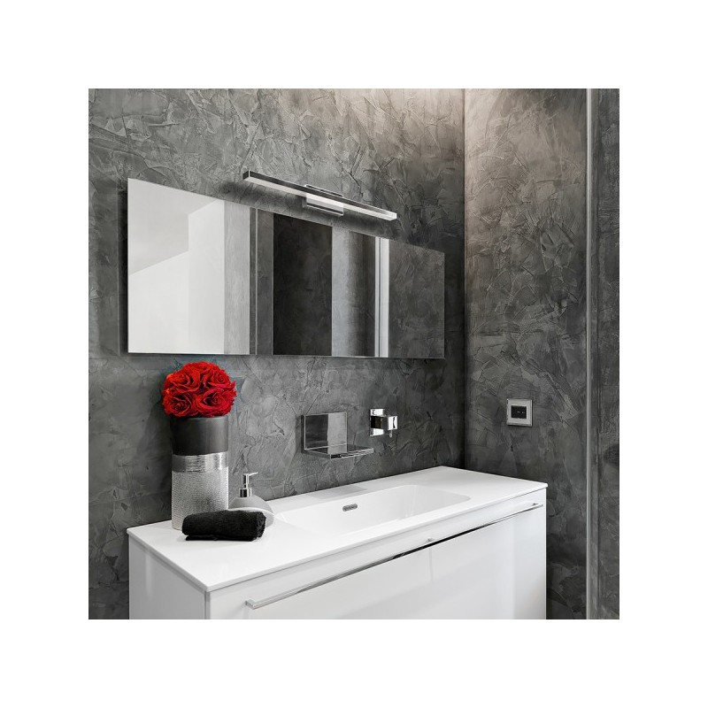 RENDL PANON SHORT nástenná  chróm 230V LED 18W IP44  3000K R12949