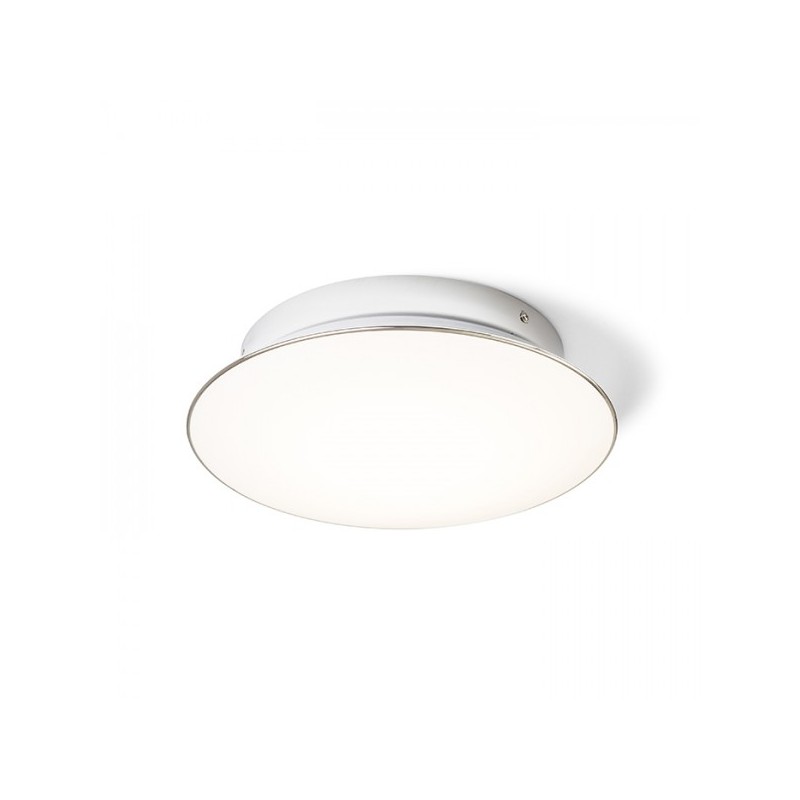 RENDL MARA stropná  mliečny akrylát/chróm 230V LED 24W  3000K R12894