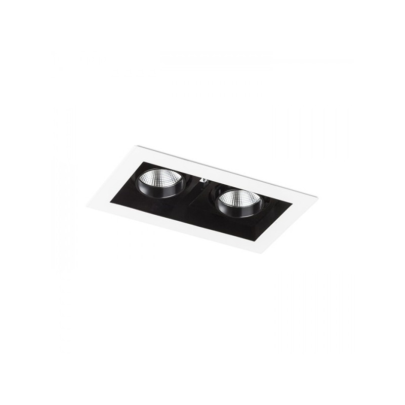 RENDL BONDY II zápustné svietidlo biela 230V LED 2x7W 24° 3000K R12857