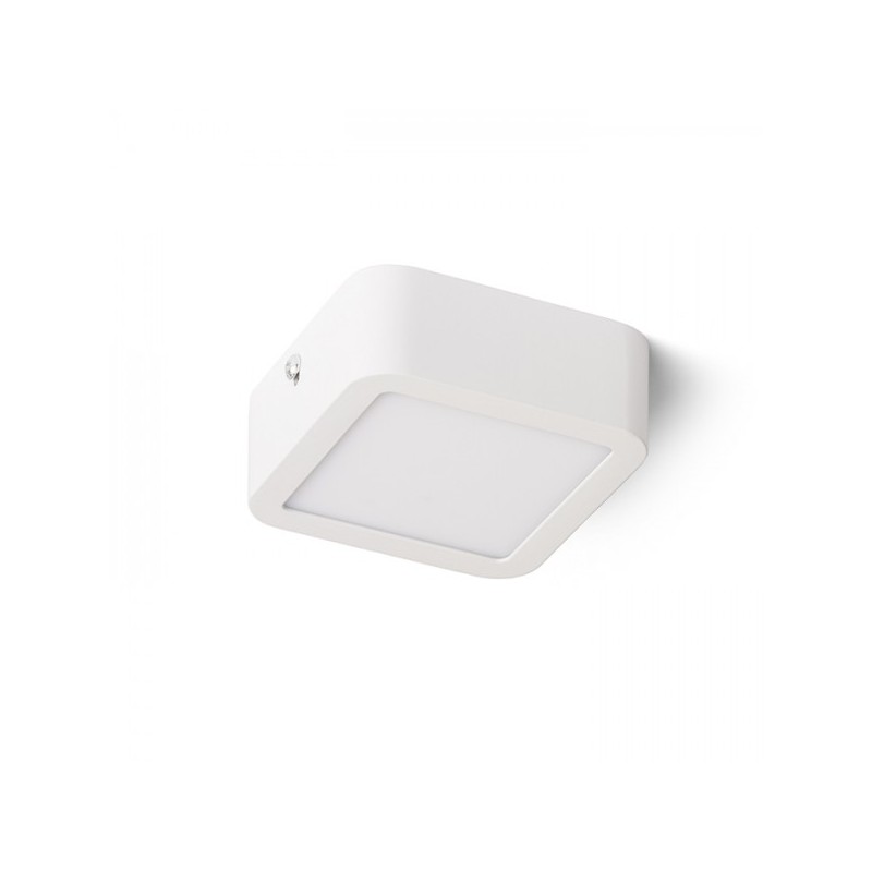 RENDL HUE SQ 9 stropná biela  230V LED 6W  3000K R12805