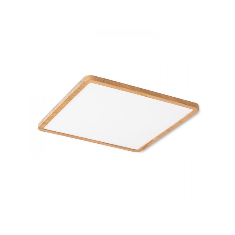 RENDL HUE SQ 22 zápustná  dekor buk 230V LED 24W  3000K R12789