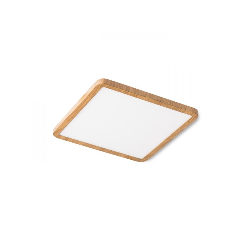 RENDL HUE SQ 17 zápustné svietidlo dekor buk 230V LED 18W 3000K R12784