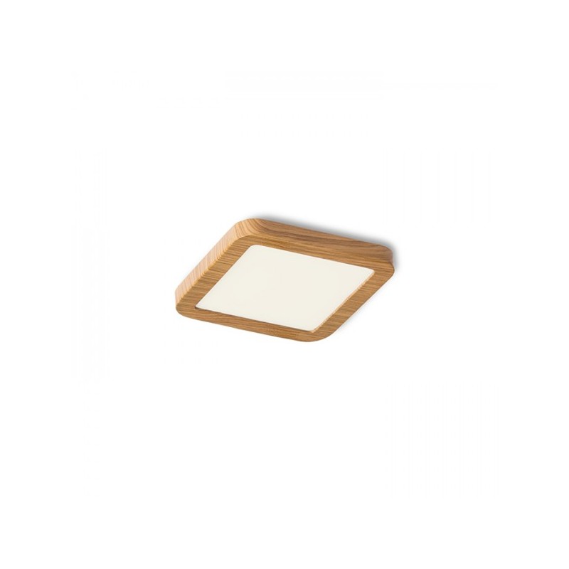 RENDL HUE SQ 9 zápustné svietidlo dekor buk 230V LED 6W 3000K R12779