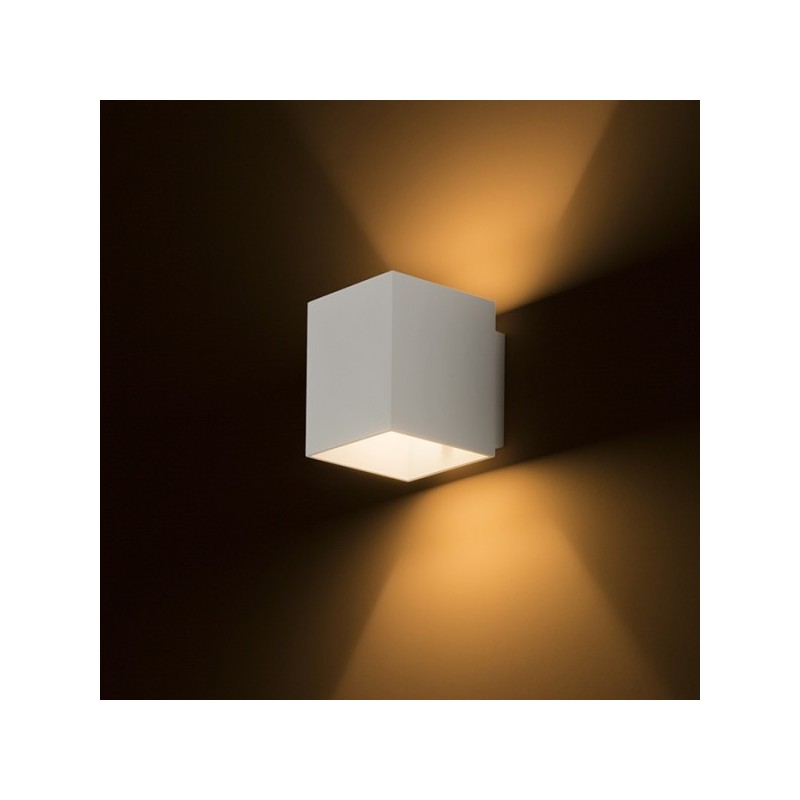 RENDL TRIP SQ nástenná matná biela  230V G9 33W R12741