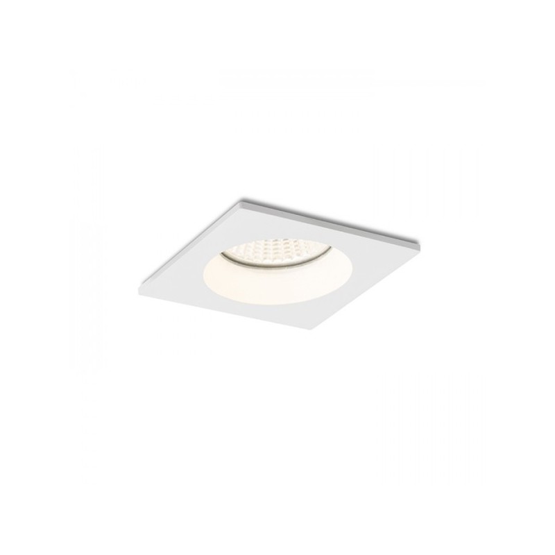 RENDL zápustné svietidlo TOLEDO SQ biela 230V LED 7W 60° IP44 3000K R12717