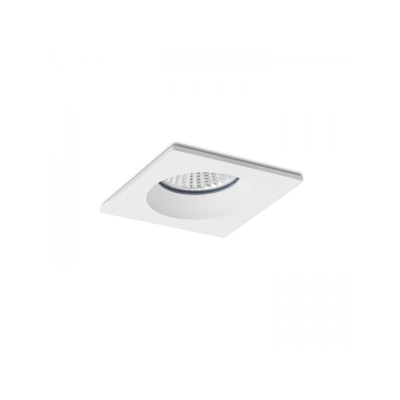 RENDL zápustné svietidlo TOLEDO SQ biela 230V LED 7W 60° IP44 3000K R12717