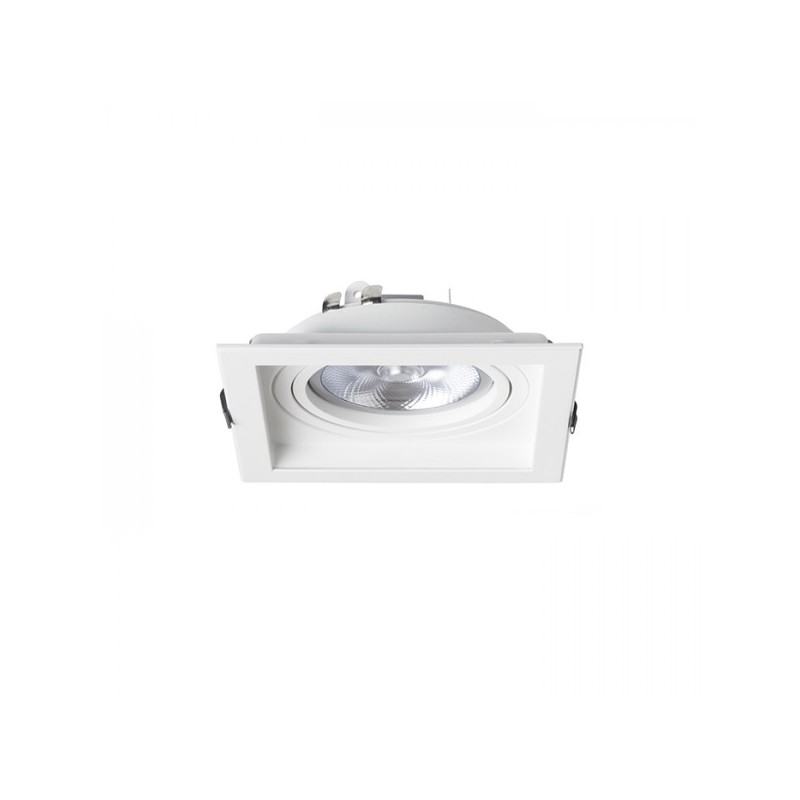 RENDL zápustné svietidlo GRANADA SQ biela 12V G53 50W R12707