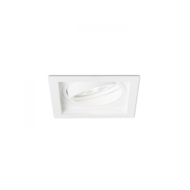 RENDL zápustné svietidlo GRANADA SQ biela 12V G53 50W R12707